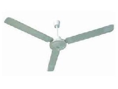 What are the key points in installing a three leaf ceiling fan